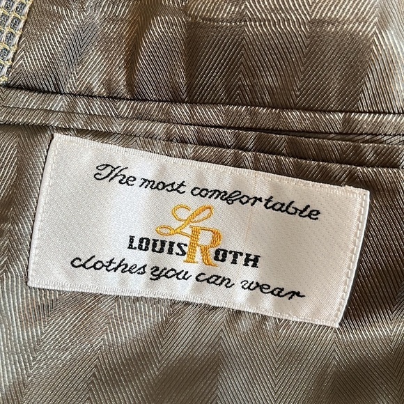Louis Roth 100% Wool Sport Blazer Jacket - Picture 12 of 16